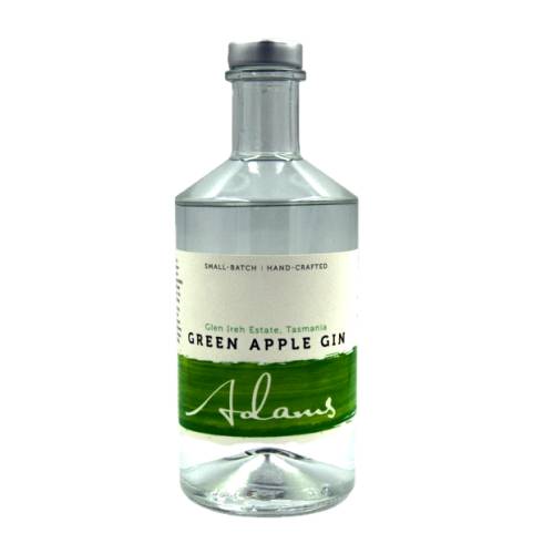Green Apple Gin by Adams Distillery is based on a traditional Dry Gin we have infused the crisp tart freshness of Green apples partnered with hints of Cinnamon and cloves.