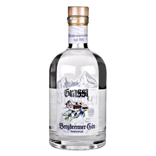 Bergbrenner gin is carefully distilled in the copper boiler with 23 herbs and roots.