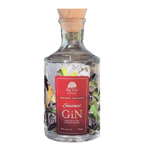 Gin Big Tree is a gin that is ever changing an exciting edition to any drinks trolley it could be Rhubarb Cherry Sloe Berry or Elder flower.