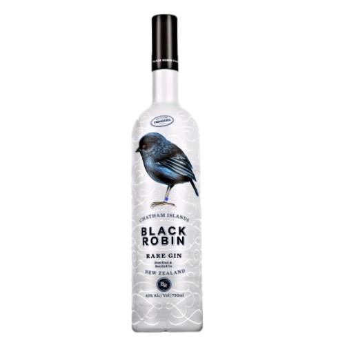 Black Robin gin is a gin that combines traditional exotic botanicals with native new zealand horopito one of the worlds most ancient flowering plants.
