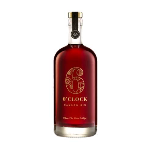 Damson gin is a liqueur dark red in color.