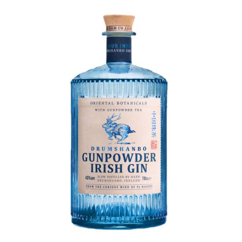 Drumshanbo gunpowder irish gin unique extraordinary and as remarkable as the elusive creature PJ Rigney has occasionally glimpsed in the fields the Drumshanbo Jackalope.