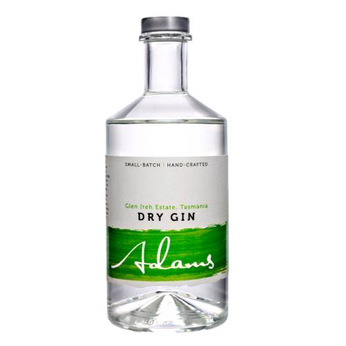Gin Dry Adams Distillery - Adams Distillery dry gin is a boutique gin is an adventure for the taste buds. Full bodied sweet citrus notes fight for attention against the gentle juniper and zesty kick of earthy herbs and spices.