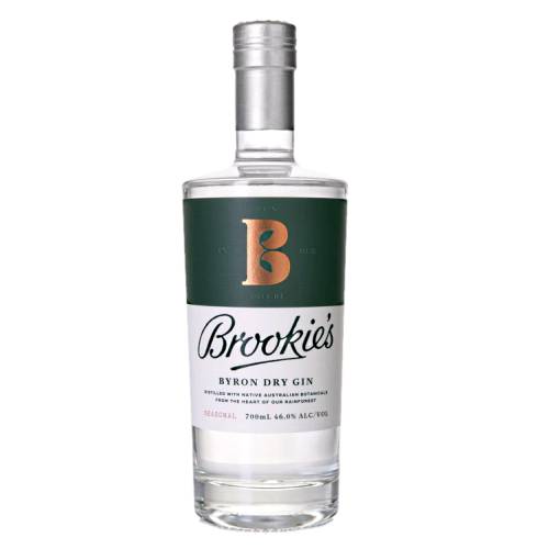Brookies dry gin is made on our family farm in the hinterland on Byron Bay St Helena and is distilled with native botanicals from the heart of our rain forest. Brookies contains 26 botanicals of which 18 are Native to our region of Northern Rivers Byron Bay.