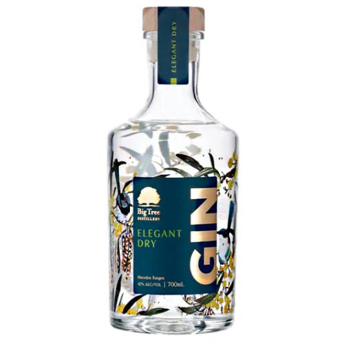 Gin Dry Elegant - Elegant Dry Gin hand crafted small batch gin that is smooth and silky dry gin.
