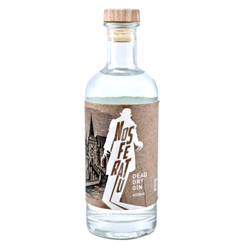 Gin Dry Nosferatu - Nosferatu dry gin is rich and smooth and one of our most versatile gins with five botanicals and our three stage distillation process we have made a gin that really lets the juniper sing.