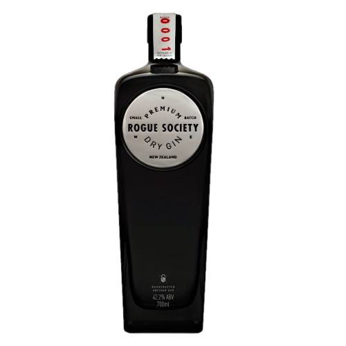 Gin Dry Rogue Society - Rogue Society dry gin with 12 hand selected wild botanicals artistically combined with juniper jumps out on the nose followed by subtle hints of lavender and orange blossom.