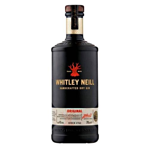 Gin Dry Whitley Neill - Whitley Neill gin is a handcrafted gin that is inspired by the very best flavours and ingredients from around the world and distilled in the heart of the city of london.