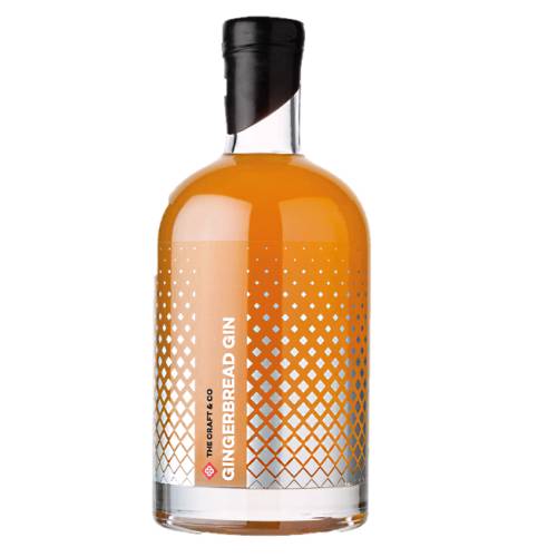 Craft And Co Gingerbread Gin with a utterly unique this unashamedly unfiltered gin retains all the warmth from the macerated ginger root smashed nutmeg cinnamon and tonka beans..
