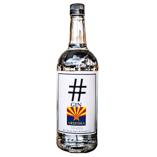 Gin Hashtag - Hashtag gin is a crisp refreshing spirit that combines citrus juniper and a hint of spice at the finish.