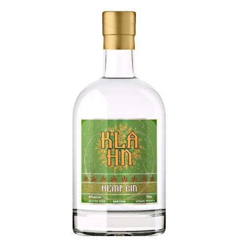 Gin Hemp Klahn - Klahn Hemp Gin is distilled with organic Hemp seeds and 11 other botanicals to create a refined crisp savoury Gin that is perfectly balanced with herbaceous earthy Hemp flavours.