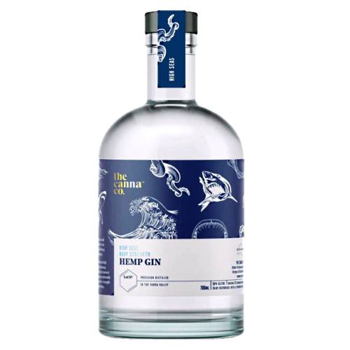 The CannaCo High Sea Navy Strength Hemp Gin