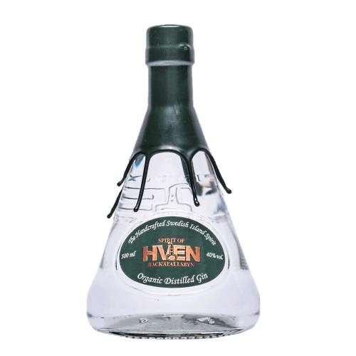 Gin Hven - Spirit of Hven organic gin with the delicate aromas and taste of citrus juniper and grains of paradise.