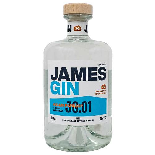 James Gin is made from parsnips and flavour with India spices.