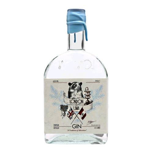 Gin London To Lima - London To Lima gin is distilled using Peruvian botanicals including Peruvian groundcherry Peruvian coriander the small Peruvian lime and a pink peppercorn which grows around the distillery.