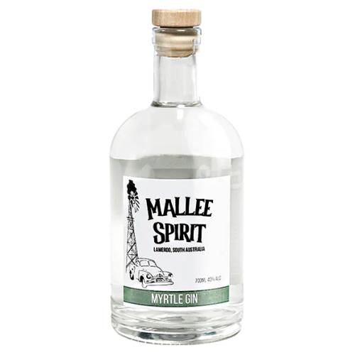 Gin Mallee Spirit - Mallee Spirit Gin with rich native floras and lemon myrtle zesty lemon and lime rind and with spices like aniseed myrtle and pink peppercorns.