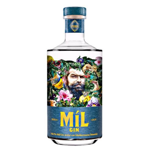 Gin Mil - Mil gin is a summer fresh citrus and herbal nose and palate is well rounded and smooth yet crisp piney juniper and herbs are very present.