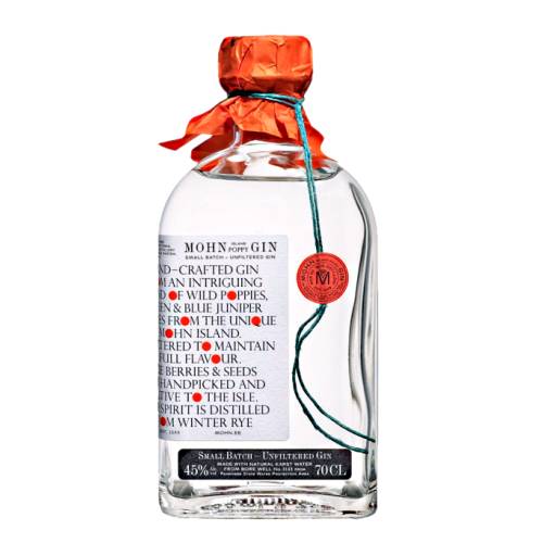 Gin Mohn - Mohn Gin Island Poppy is made from rye spirit in a small batch and in 1688 the island of Muhu was called Mohn which in German means the Poppy Island.