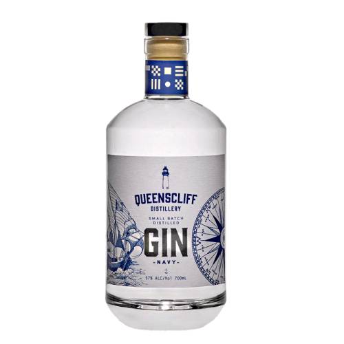 Gin Navy Strength Queenscliff - Queenscliff navy strength gin is bold yet balanced full flavoured and complex Gin will bring to life any cocktail with its Navy Strength complexity but can be enjoyed simply over ice as a sipping Gin.