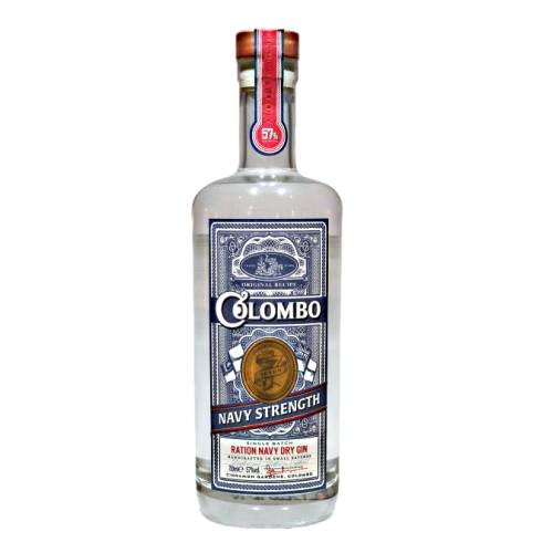 Rockland Navy Strength Gin distilled to a unique recipe Colombo 7 Gin consists of seven spices and botanicals.