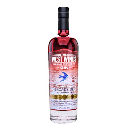 Gin Navy Strength West Winds - West Winds navy strength gin flavour comes from the delicious sea parsley seasoned with margaret river sea salt.