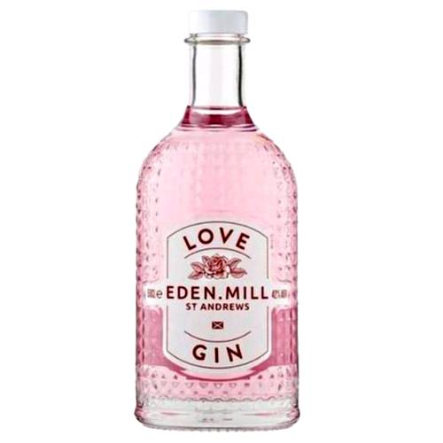 Gin Pink Eden Mill - Eden Mill pink gin is made with juniper berries angelica coriander rose petal hibiscus elderberry goji berry raspberry leaf and rhubarb root.