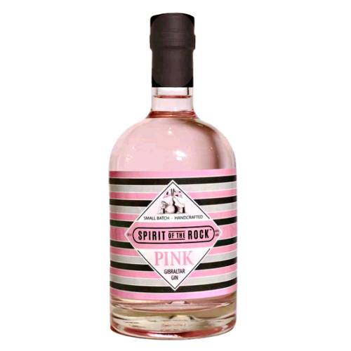 Spirit Of The Rock Pink Gin with the addition of strawberries and passion fruit with a light and deliciously sweet taste.