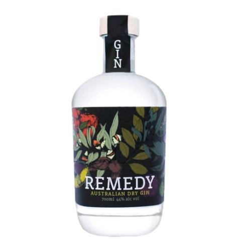 Gin Remedy - Remedy gin is distilled wild and native bontanicals result in a distinctively Australian Gin. Pronounced Juniper eucalyptus pine and followed by a rounded finish of green tea shiso and honey.
