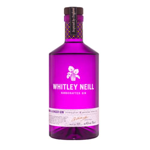 Whitley Neil Rhubarb and Ginger Gin rhubarb adds a tart crisp edge to the smooth Gin base whilst the ginger extract warms the palate.