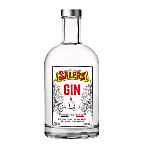 Gin Salers - Salers gin is distilled in small batches in a double boiler in the historic stills of the gentiane salers and slow low temperature distillation preserves all the delicacy of aromatics.