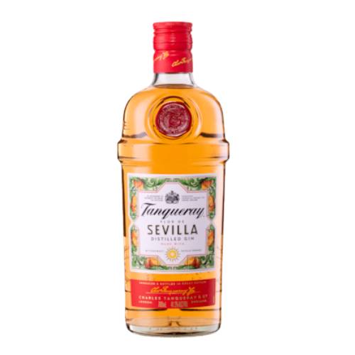Gin Tanqueray Flor De Sevilla - Tanqueray Flor De Sevilla is a unique distilled gin made with natural flavours of Seville oranges orange blossom and other fine botanicals.