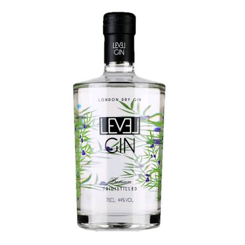 Gin Teichenne Level - Gin Teichenne Reserve Level Gin is a triple distilled gin 44 percent Vol. Made from wheat alcohol in which juniper is macerated and distilled in combination with different botanicals principally cardamom orange blossom and grapefruit.