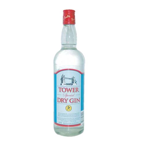 Gin Tower - Tower gin is a fine made gin strong in flavour and easy to drink with a clean clear look and crisp taste with light nose.
