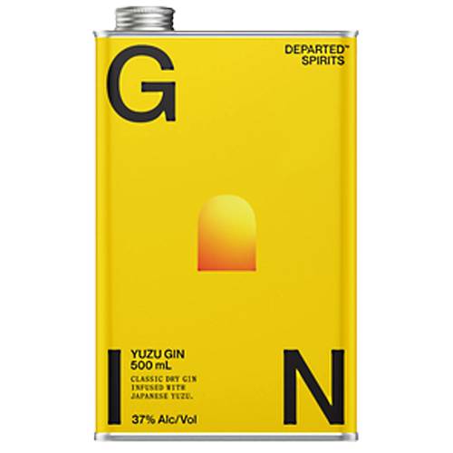 Departed Spirits Yuzu Gin is with Yuzu juice from the Japanese highlands and subdued juniper and mellow notes of green apple and chamomile.