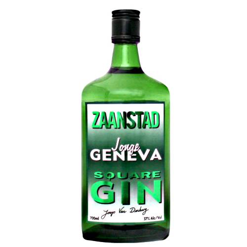 Gin Zaanstad - Zaanstad Gin and if you like your gin square and so very European then this is the gin for you.