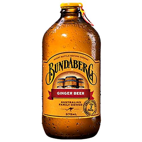 Ginger Beer Bundaberg - Bundaberg Ginger Beer starts with homegrown ginger and master brewers then brew over 3 days to our traditional family recipe the same we haveve used for four generations.