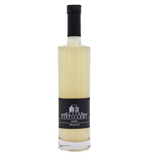 Ginger Liqueur Hunter - Hunter Distillery Ginger Liqueur is prepared with the Finest Australian Natural Ginger. Highly perfumed ginger nose with a smooth and velvety ginger pallete.