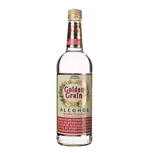 Golden Grain - Golden Grain is a neutral spirits distilled from grain and is the perfect mixer for punches or baking recipes. WARNING