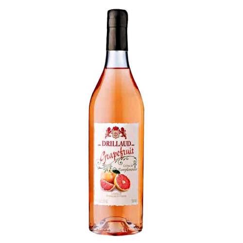 Grapefruit Liqueur Drillaud - Drillaud grapefruit Liqueur is pale pink with aromas of ruby red grapefruit and citrus and bitter orange.