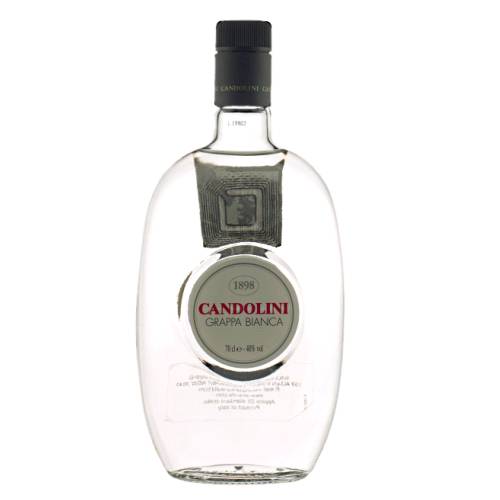 Grappa Candolini - Candolini Grappa Bianca is brilliant white distilled Grappa and made to a traditional style since 1898.