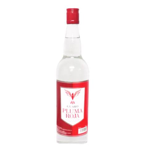 Guaro Pluma Roja - Guaro Pluma Roja is made by the distillation of the juices of the sugar cane resulting in a clear alcohol and slightly sweet taste.