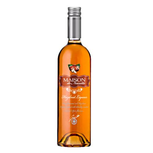 Hazelnut Liqueur Maison - Maison hazelnut liqueur rich hazelnut infusion delivers delicate roasted nut flavours and light brown in color.