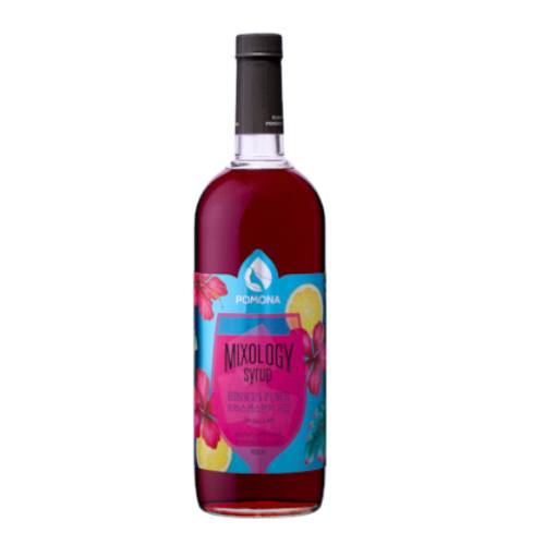 Hibiscus Syrup Pomona - Harmony of delicate aroma and intense red colour of tea made of hibiscus flower will give you an exotic experience.