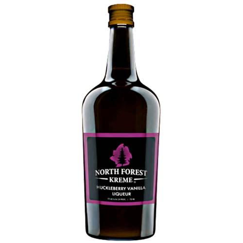 North Forest Huckleberry Cream Liqueur is a creamy rich liqueur with a warm tasty flavour of wild huckleberries.