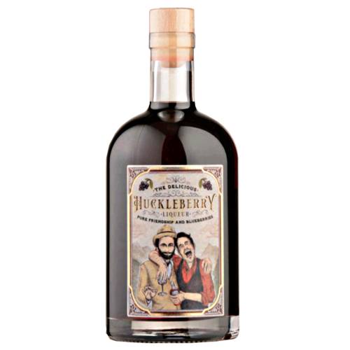 Finest Huckleberry Liqueur result of an extraordinary friendship and a creative idea that was born over a glass of gin and tonic on a legendary evening.