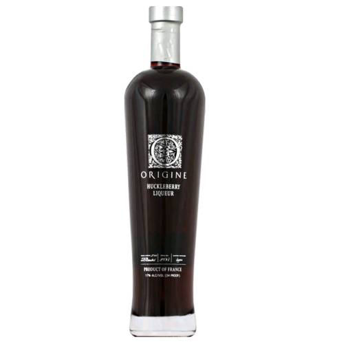 Huckleberry Liqueur made by distilling rip huckleberry into a rich tasty liqueur with a bright purple color.