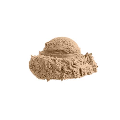 Coffee flavoured ice cream.