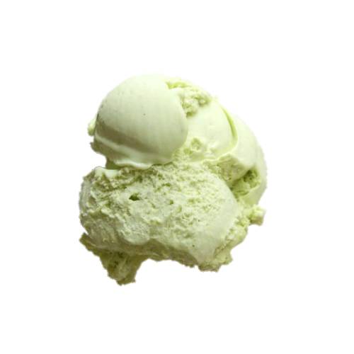 Ice Cream Pistachio - Pistachio nut flavoured ice cream.