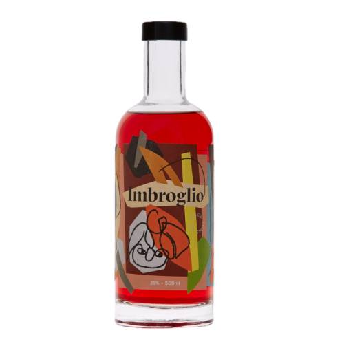 Imbroglio Amaro is a bitter and sweet Australiano this sticky situation involves a cornucopia of 25 obscure herbs and outrageous fruits both steeped and distilled native and internazionale.