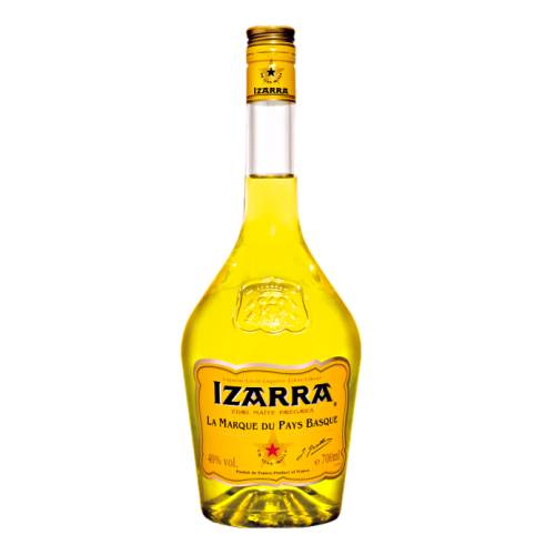Izarra Yellow - Yellow Izarra or Izarra Horia in Basque Izarra Jaune in French is made with 13 herbs with a predominantly almond taste.